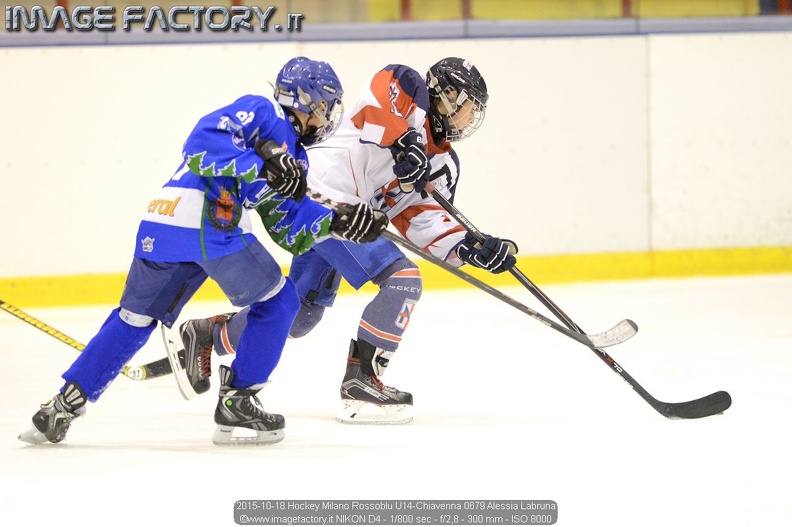 2015-10-18 Hockey Milano Rossoblu U14-Chiavenna 0679 Alessia Labruna.jpg
